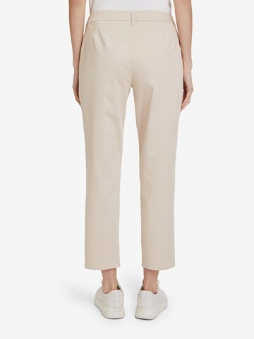 regular Pantaloni con piega frontale di Betty Barclay in beige