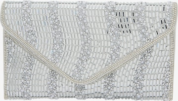 NAEMI Clutch in Silber: Vorderseite
