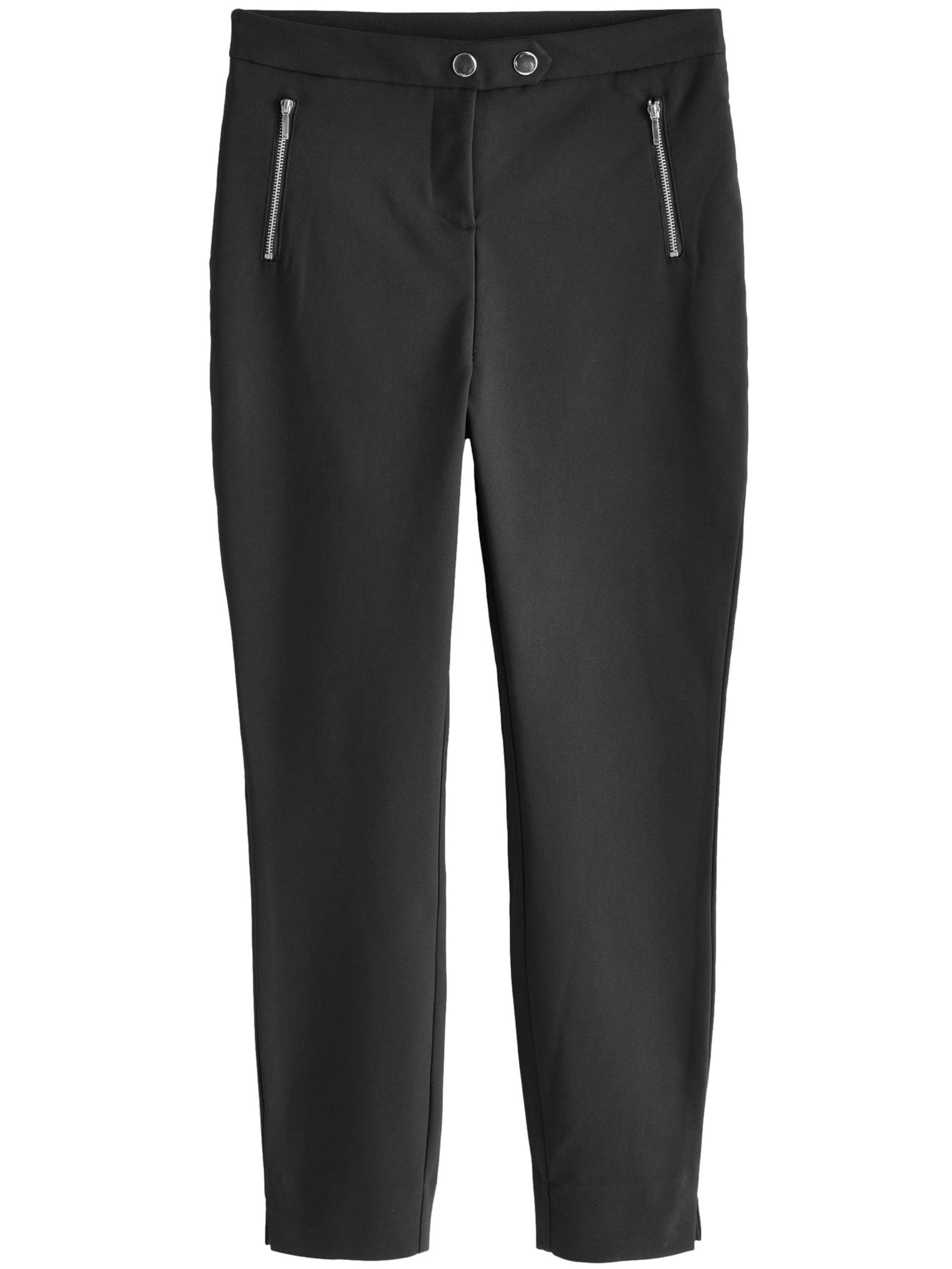 Skinny Pantalon Next en noir : devant