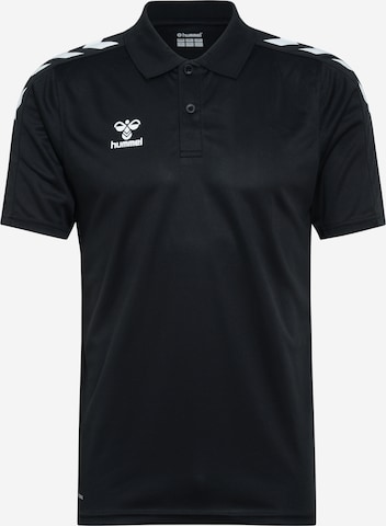 Hummel - Camisa funcionais em preto: frente