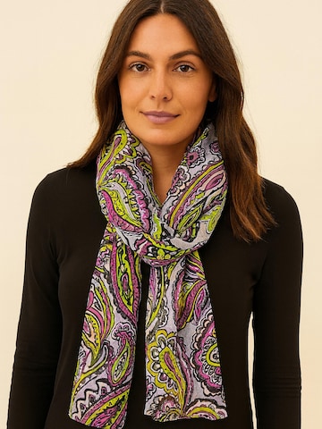 COLLEZIONE ALESSANDRO Scarf 'Grashopper' in White