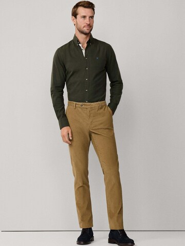 Coupe slim Chemise Hackett London en vert