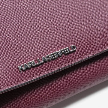 Karl Lagerfeld Small Leather Goods in One size in Purple