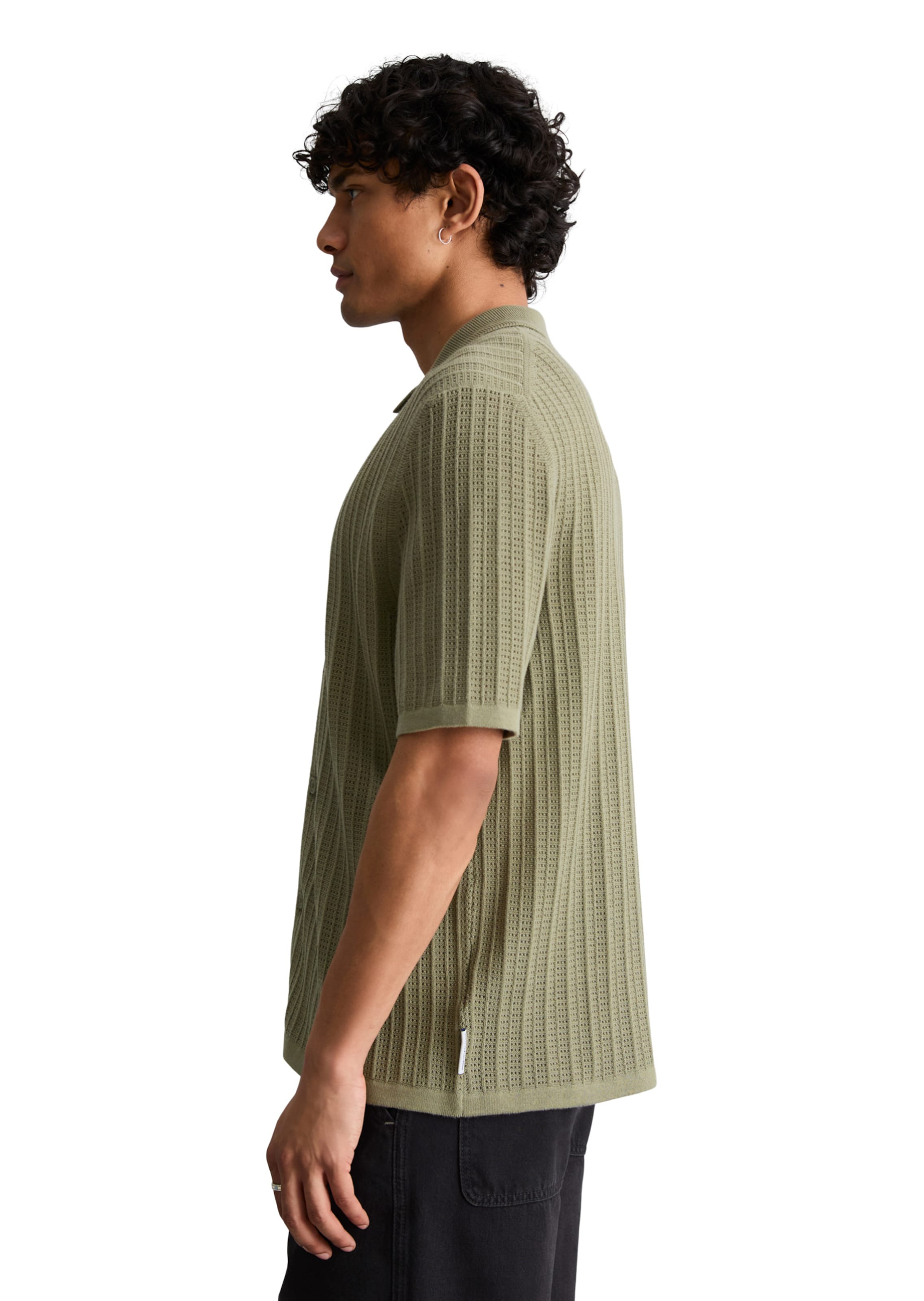 Marc O'Polo DENIM Regular fit Knit cardigan in Green