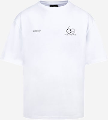 Tricou de la VAMOS CLO pe alb: față