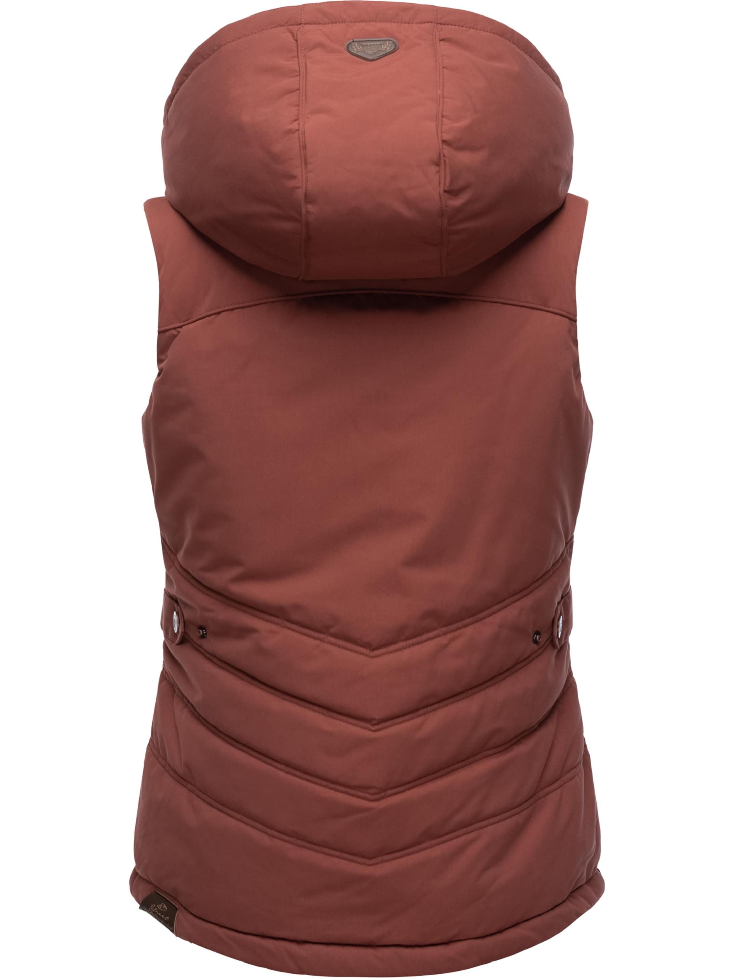 Ragwear Vest 'Hesty' in Brown