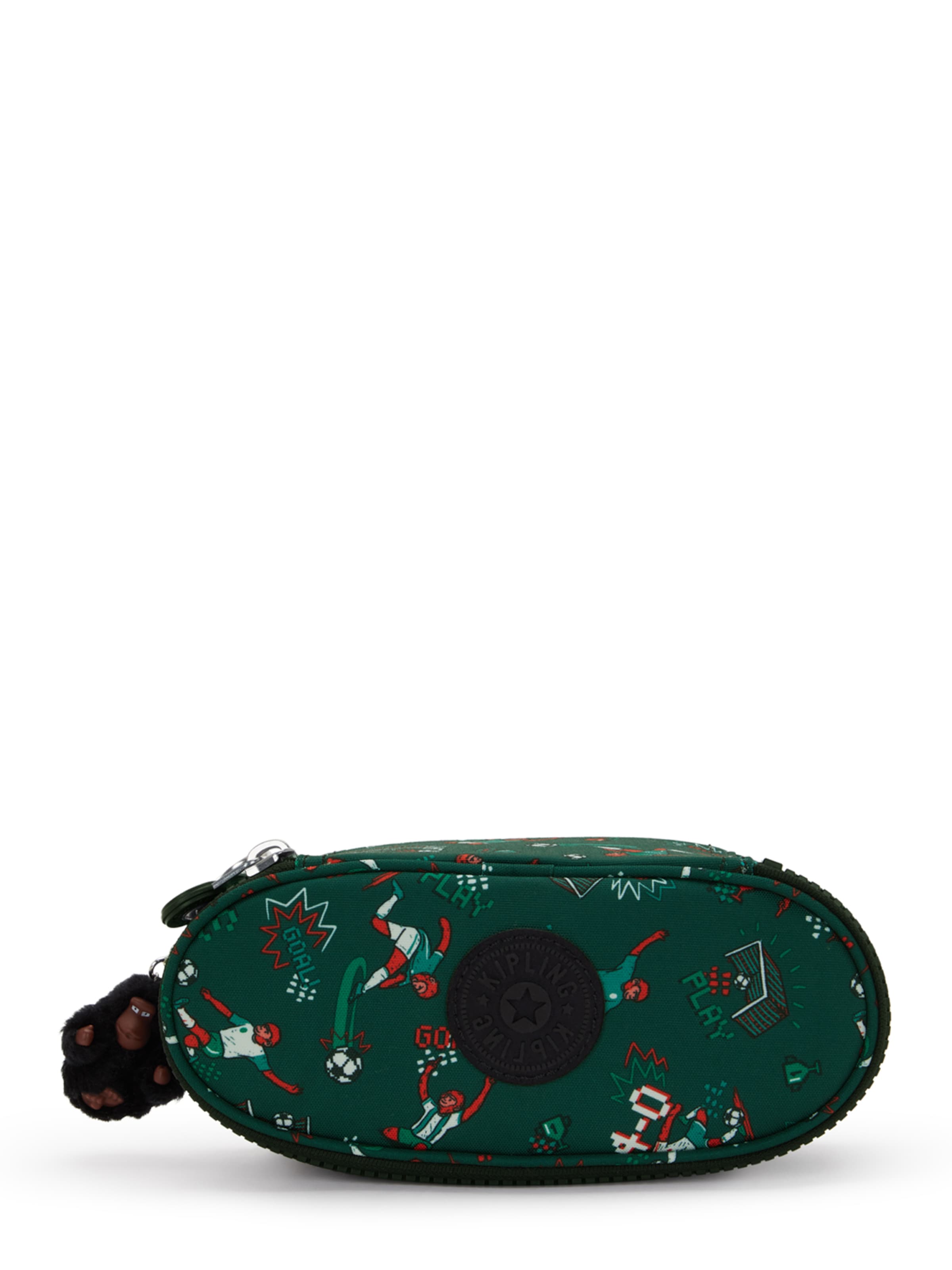 KIPLING - Estuche 'DUOBOX' en verde: frente
