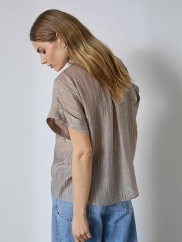 co'couture - Blusa 'Reggie' en beige