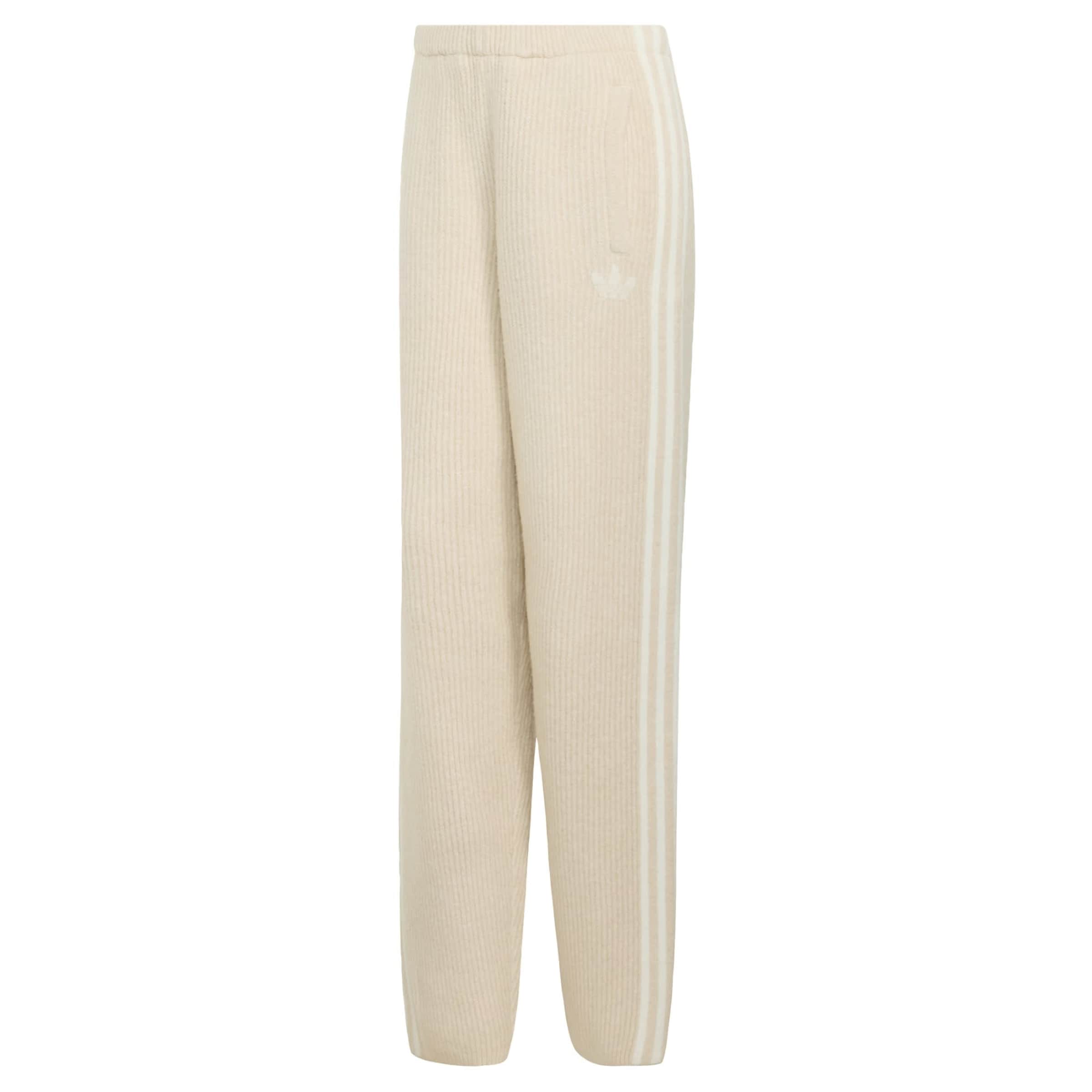 ADIDAS ORIGINALSHlače 'Adidas Originals By Jennie' - bež boja: prednji dio