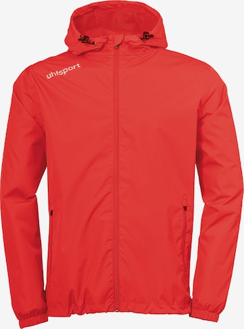 UHLSPORT Athletic Jacket in Red: front