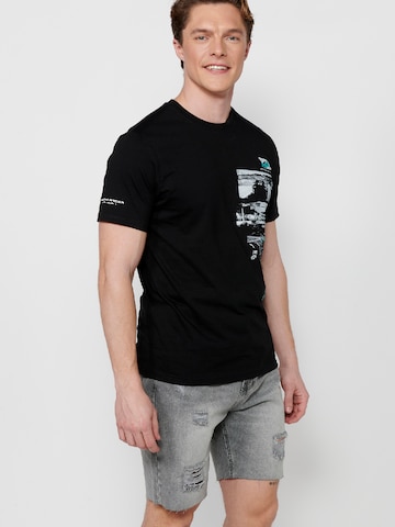 KOROSHI T-shirt i svart