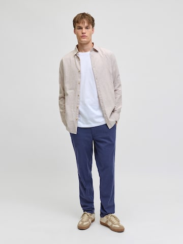 Regular Pantalon chino 'JREBOLIVER' JJ Rebel en bleu