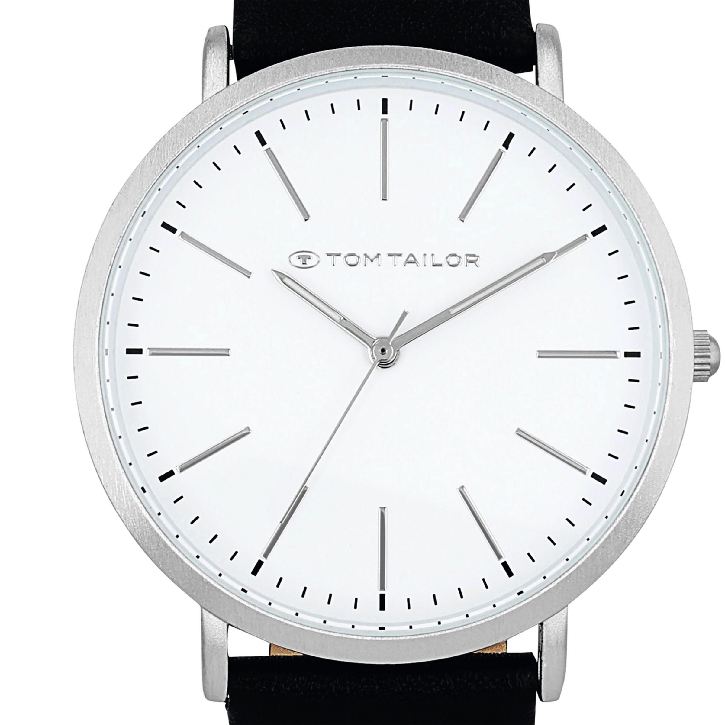 TOM TAILOR Uhr in Schwarz