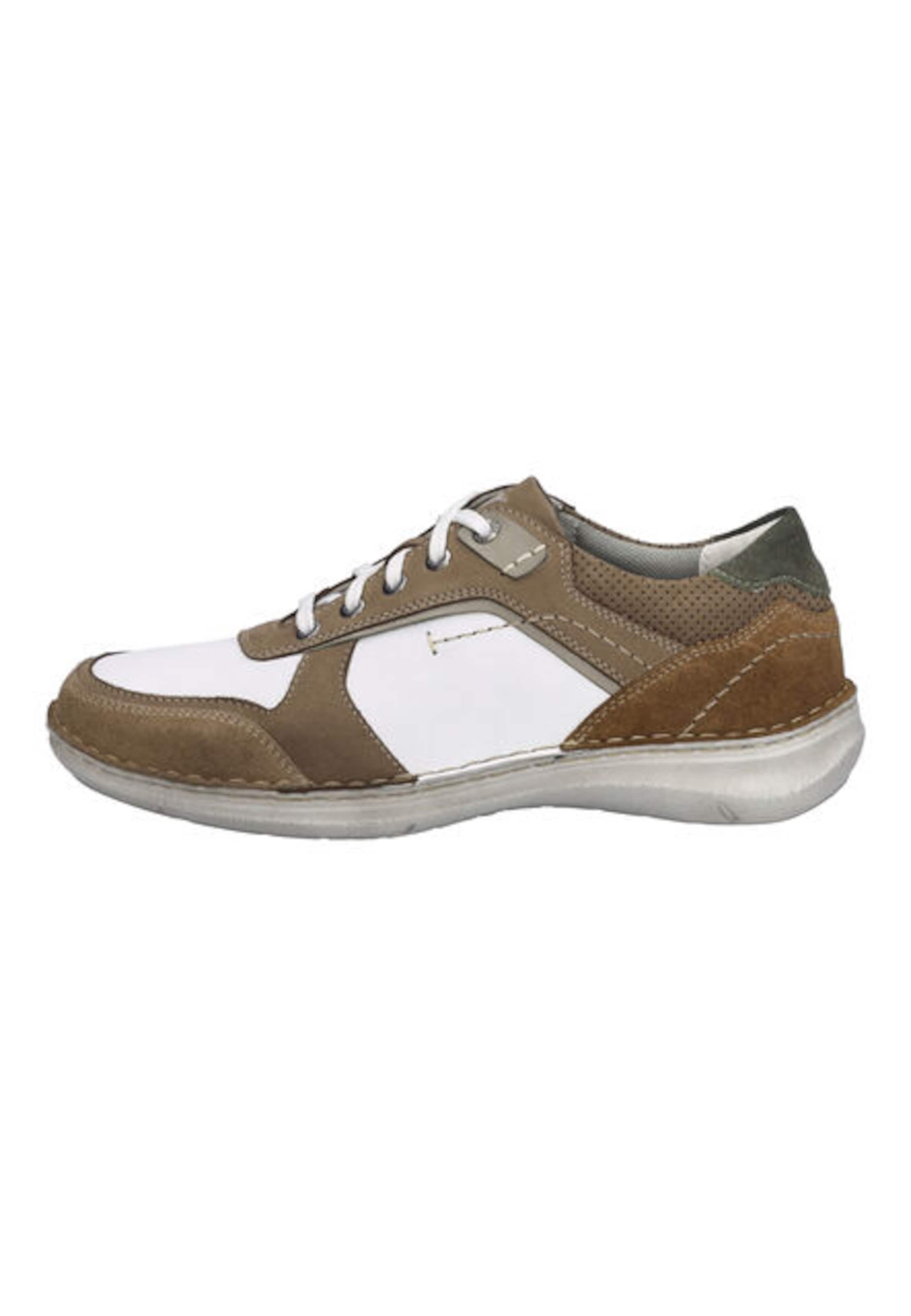 JOSEF SEIBEL Veterschoen 'NEW ANVERS 10' in Grijs: voorkant