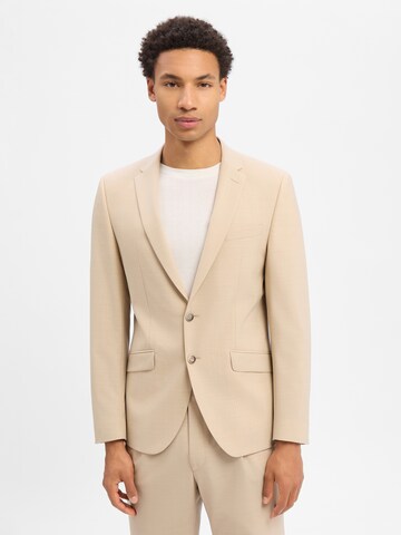 Digel Slim Fit Sakko 'Bert' in Beige: Vorderseite