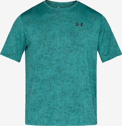 XS dydžio Sportiniai marškinėliai iš UNDER ARMOUR, spalva – smaragdinė spalva / juoda, Prekių apžvalga