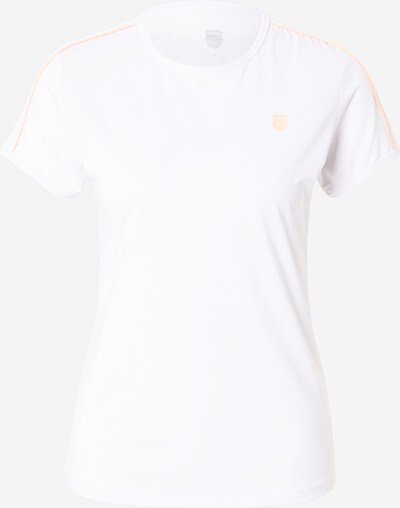 K-Swiss Performance Functioneel shirt 'HYPERCOURT' in de kleur Navy / Perzik / Wit, Productweergave
