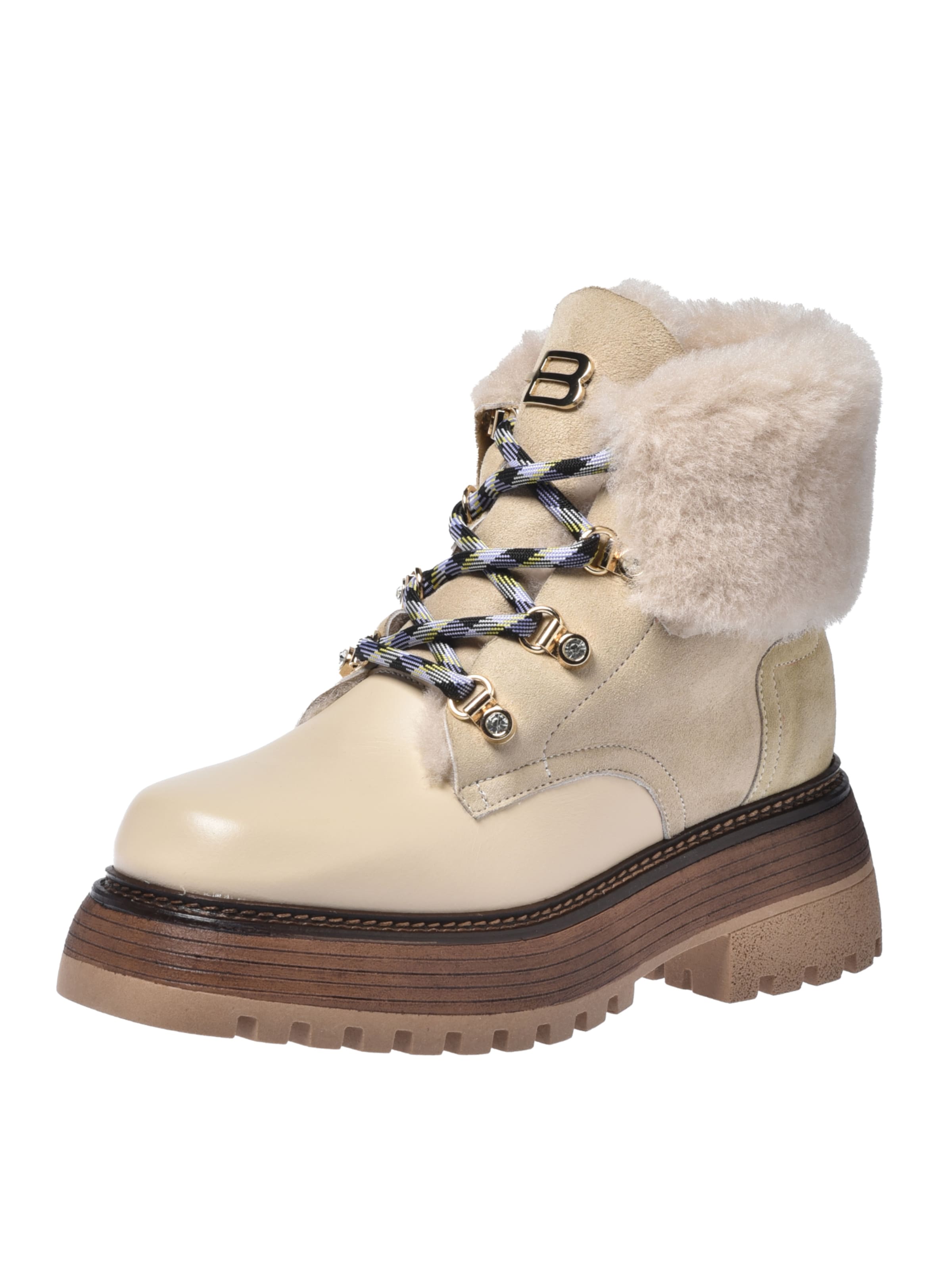 BALDININI Ankle boots in Beige: front