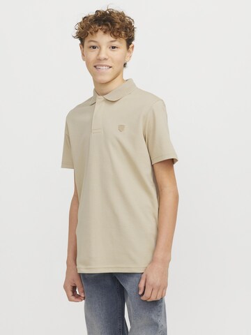 T-Shirt Jack & Jones Junior en beige : devant