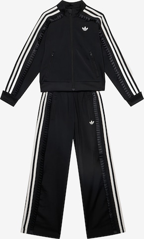 ADIDAS ORIGINALS Juoksupuku 'FIREBIRD' värissä musta: etupuoli