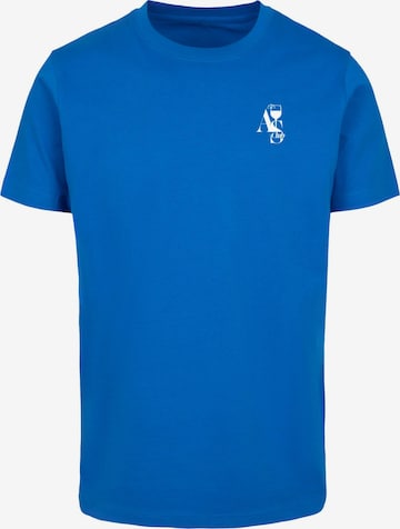 T-Shirt 'A S Club' Mister Tee en bleu : devant