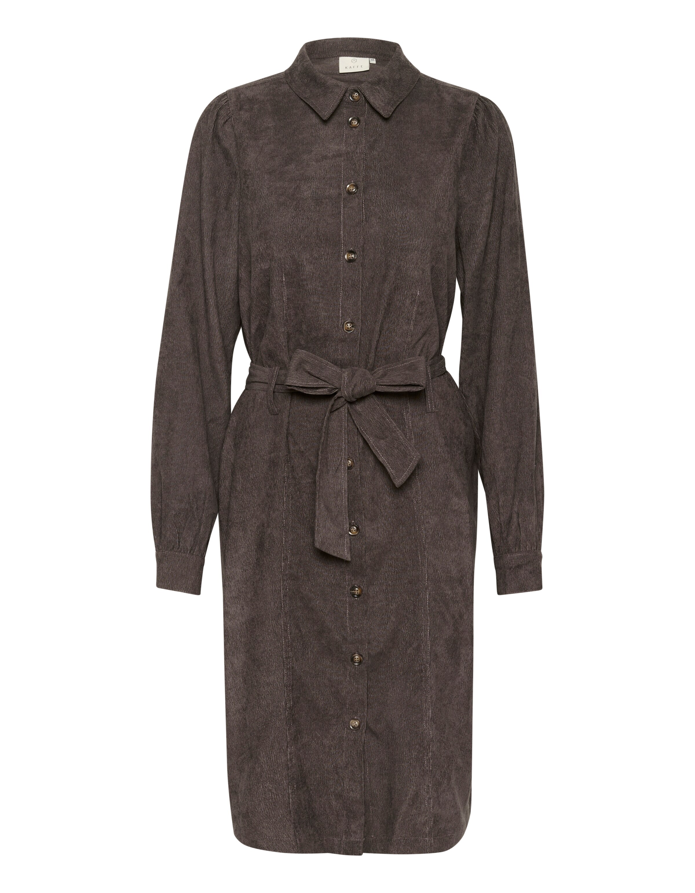 Kaffe Kleid  'Vera ' in Braun: Vorderseite