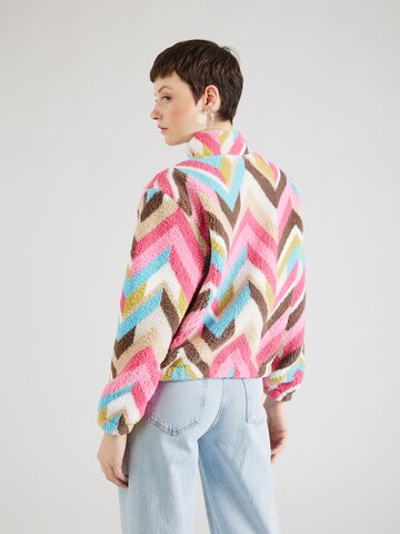 ONLY Fleece jacket 'NEW DALLAS' in Pink