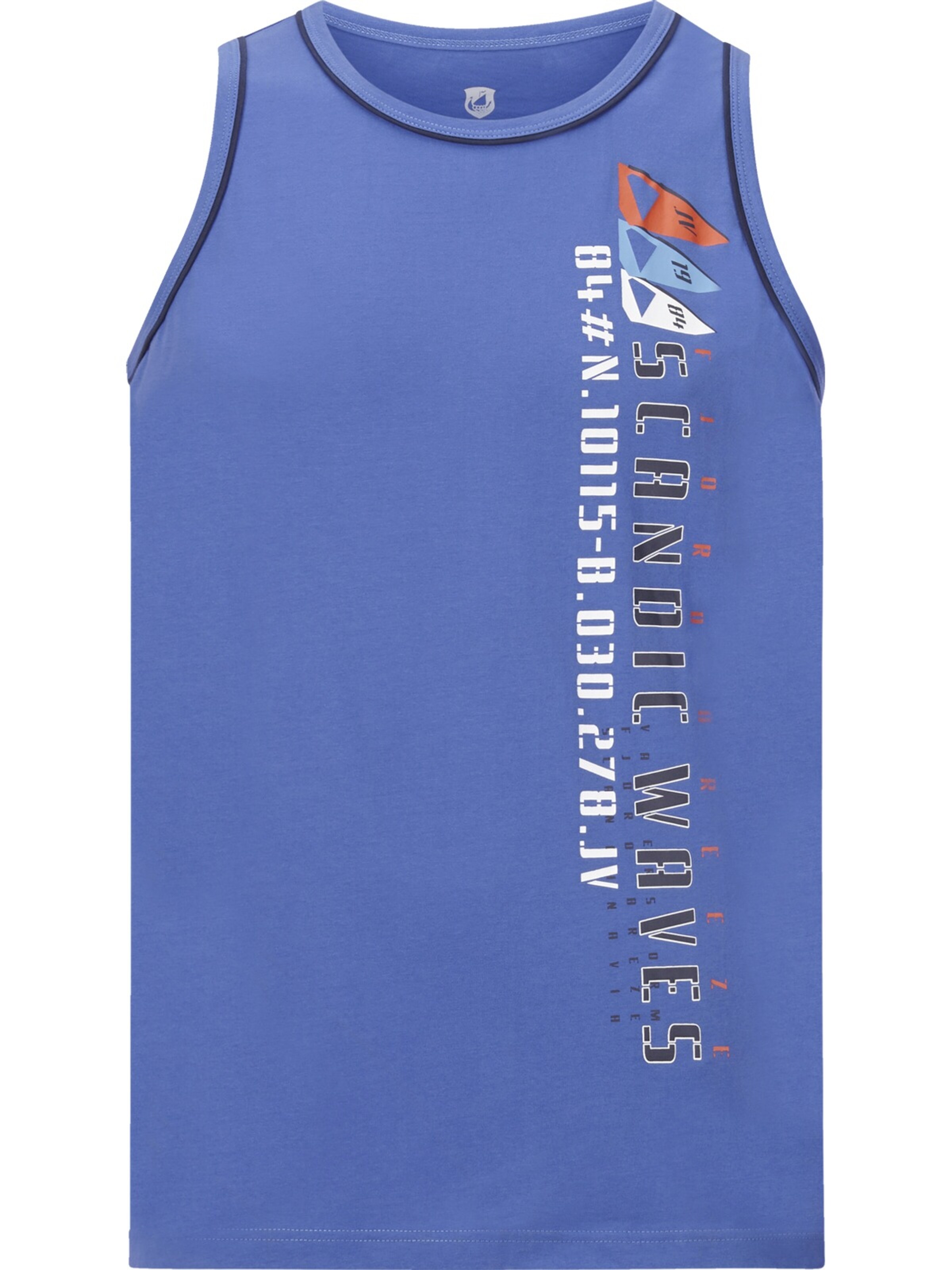 Jan Vanderstorm Shirt 'Tideman' in Blue