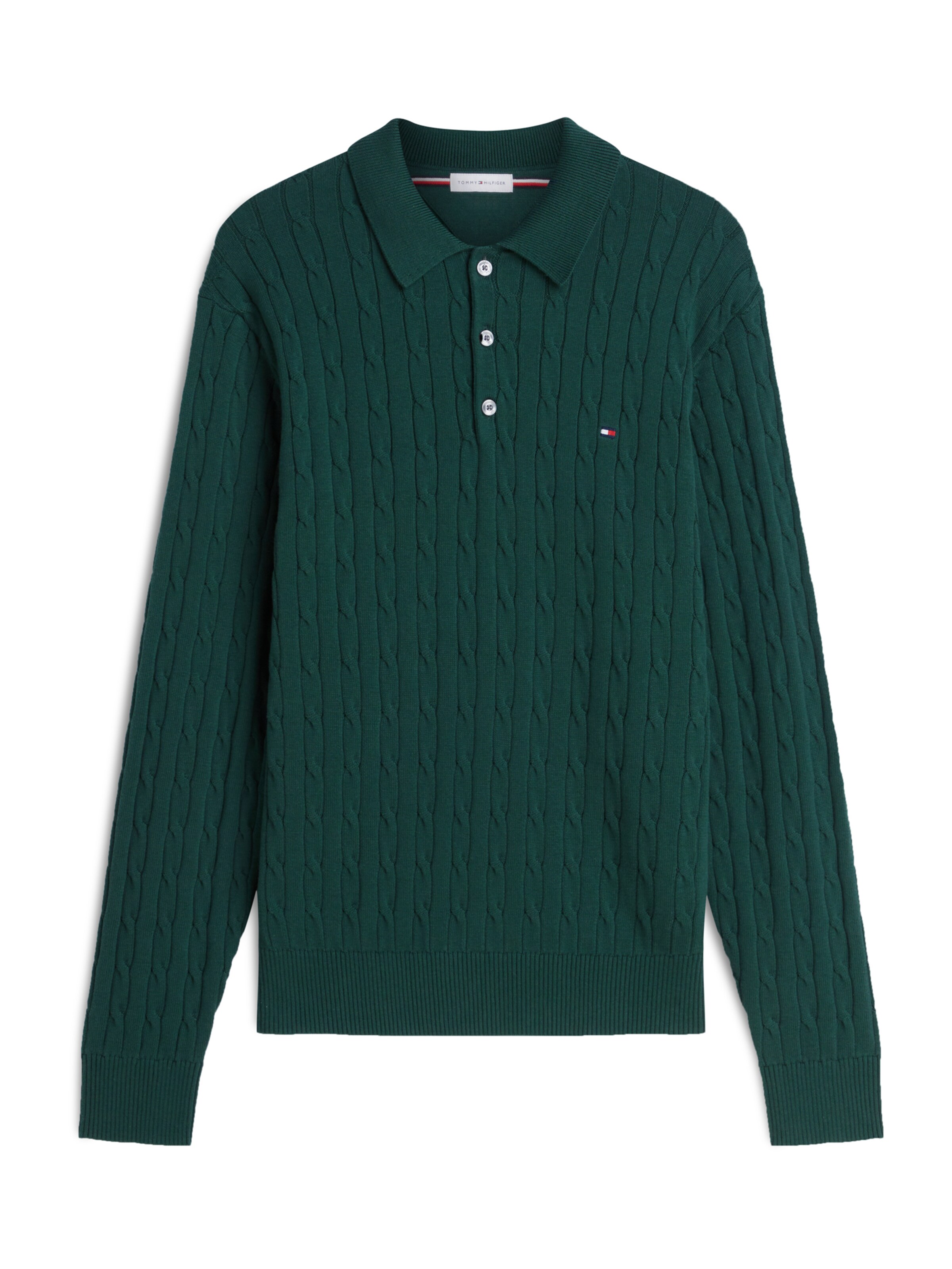 TOMMY HILFIGER Pullover 'CLASSIC' in Grün: Vorderseite