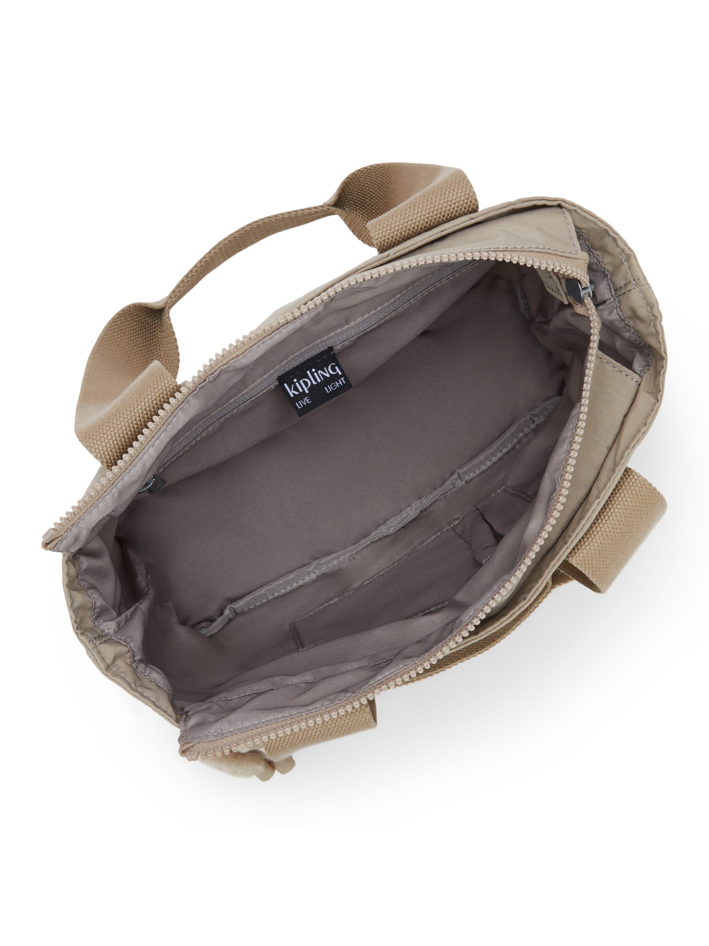 KIPLING Kabelka 'Minta M Up' - Béžová