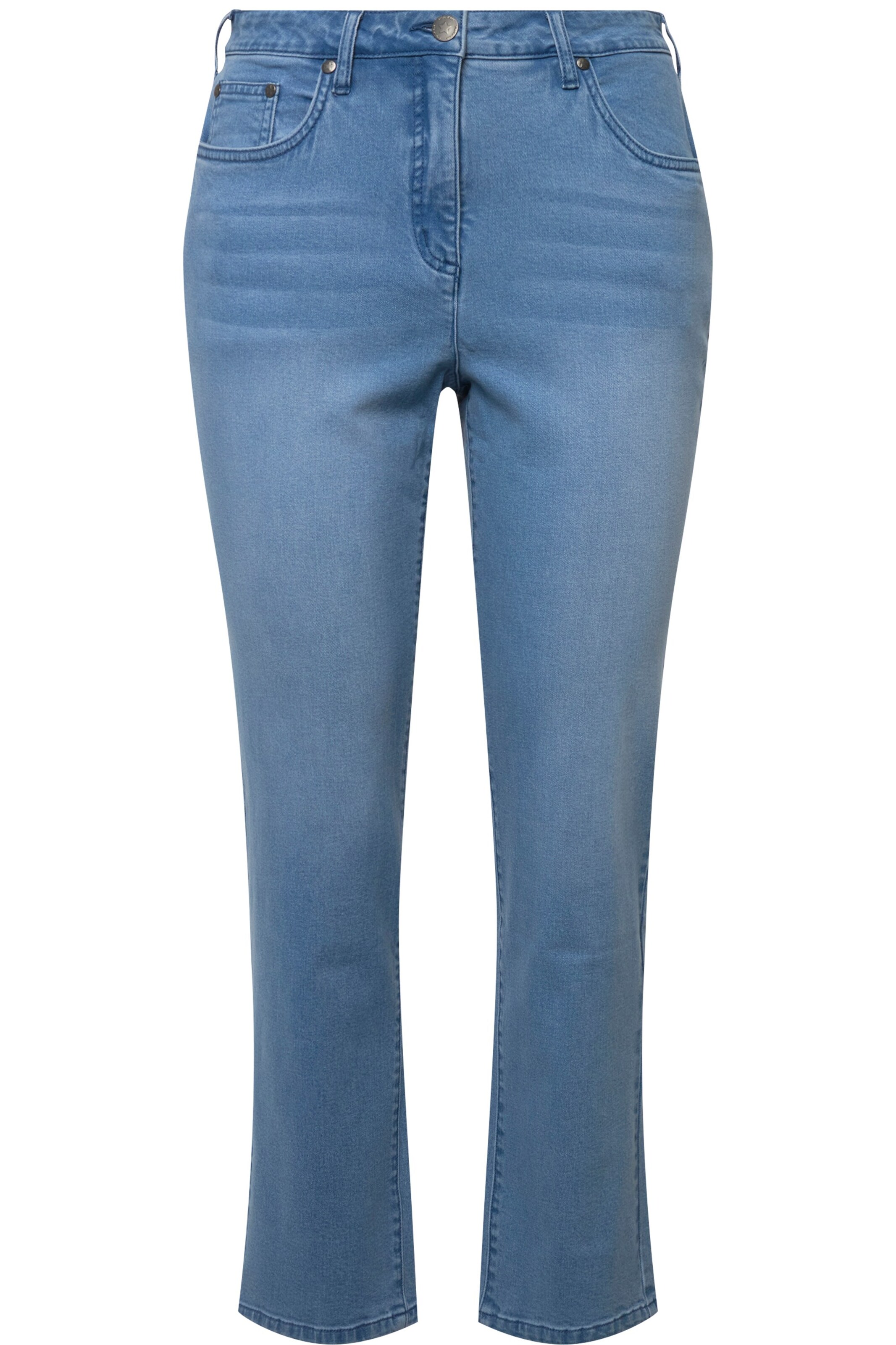 Angel of Style Slimfit Jeans in Blauw: voorkant