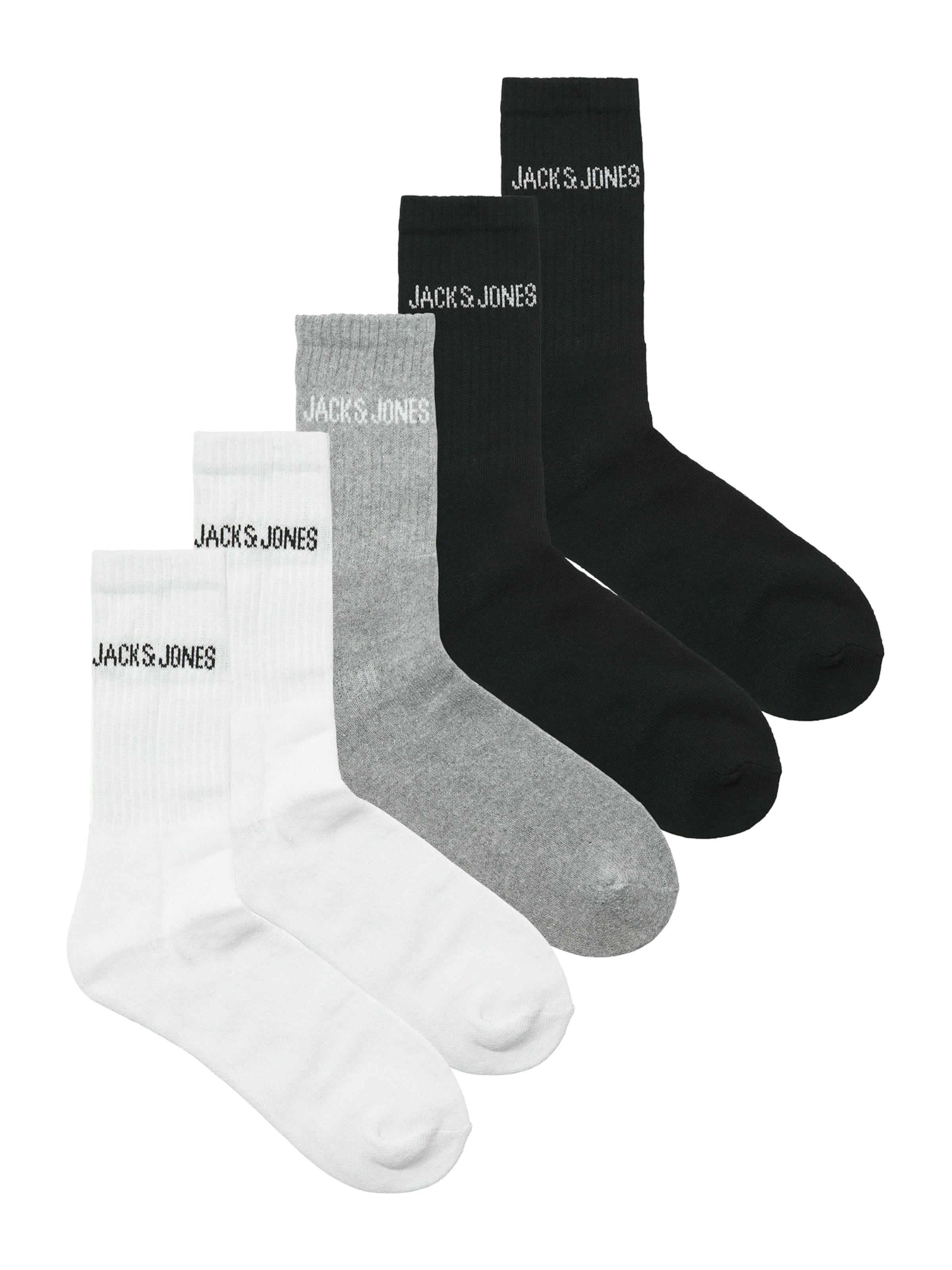 JACK & JONES Socks 'JACREGEN' in Grey: front