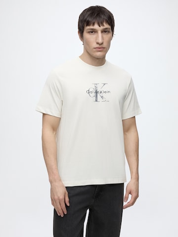 Calvin Klein Jeans Μπλουζάκι '20s' σε λευκό: μπροστά