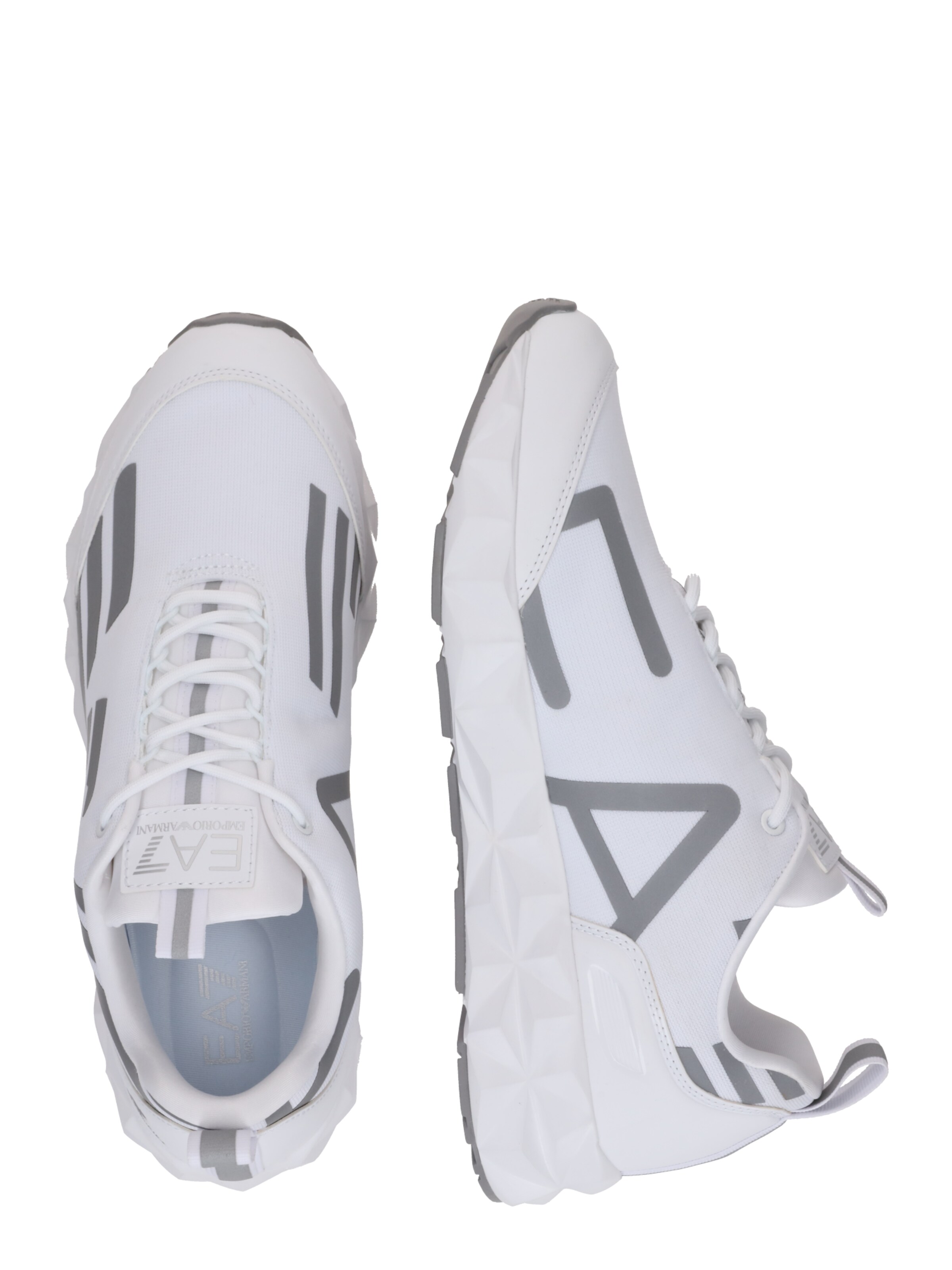 EA7 Emporio Armani Низкие кроссовки в Белый