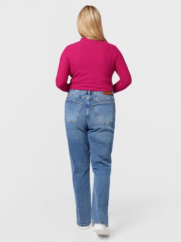 Noisy May Curve regular Jeans 'ZOE' i blå