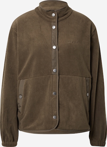 mazine Fleece Jacket 'Surrey' in Green: front