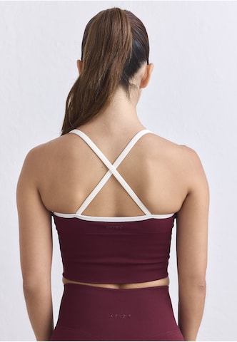 Bustino Reggiseno sportivo di Aim'n in rosso