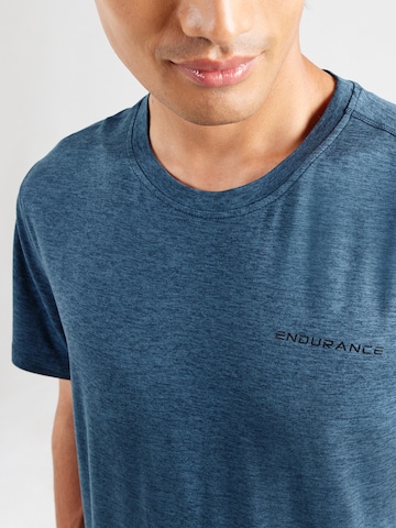 Tricou funcțional 'Abdon' de la ENDURANCE pe albastru