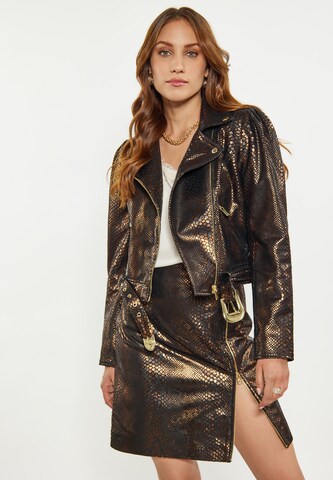 faina Between-Season Jacket in Black: front