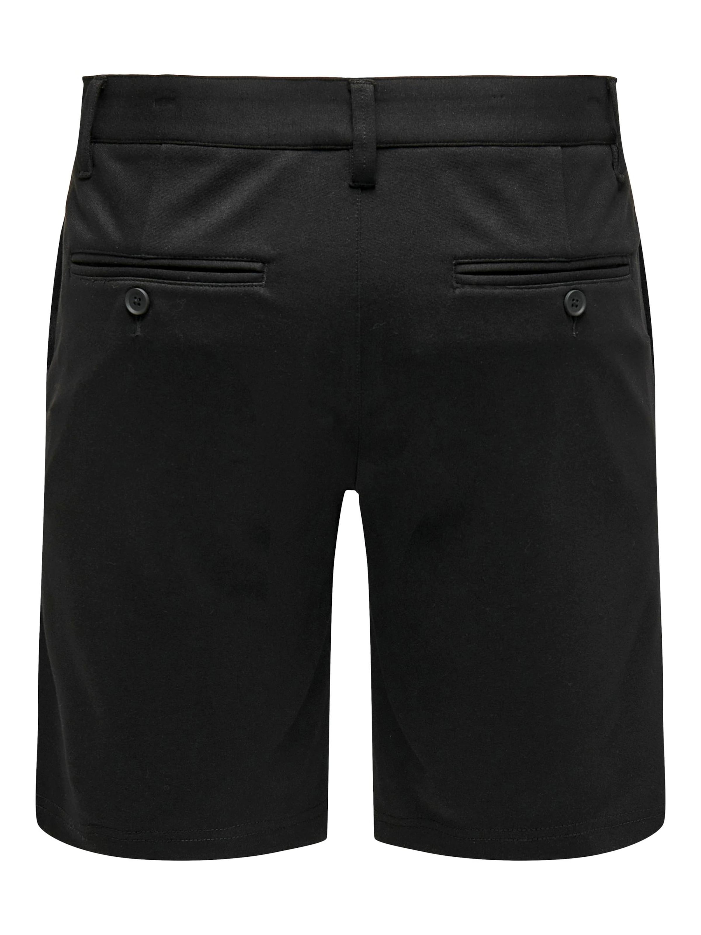 Only & Sons Regular Chino Pants 'Mark' in Black