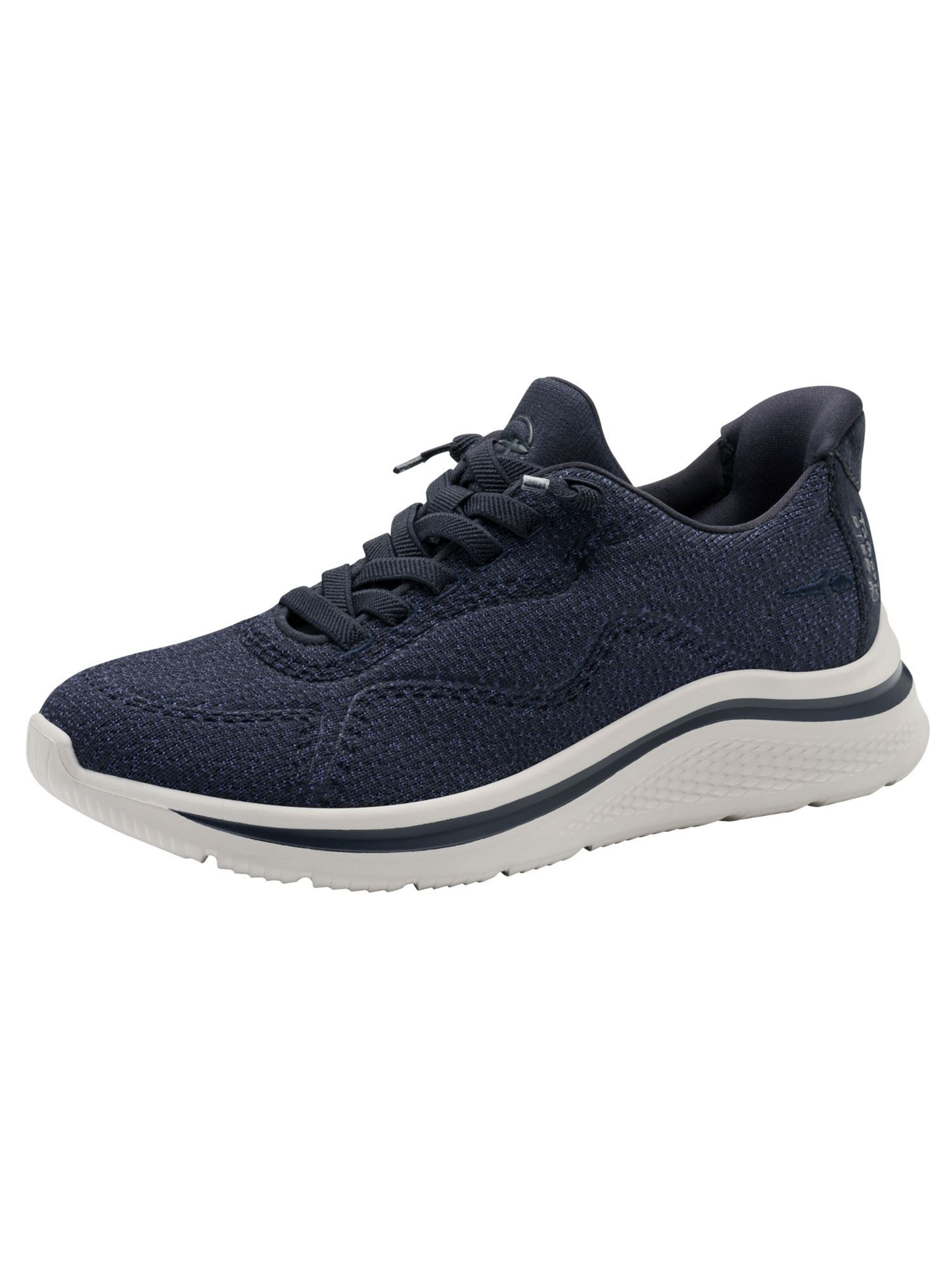Tamaris Platform trainers in Blue: front