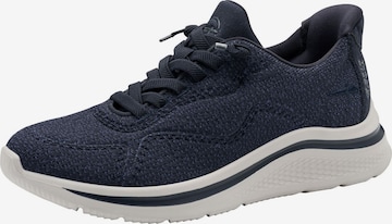 Baskets basses Tamaris en bleu : devant