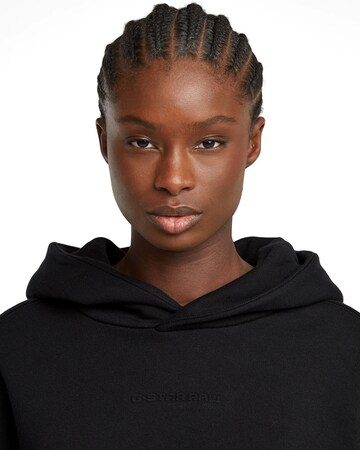 G-STAR Sweatshirt 'Embossed' in Zwart