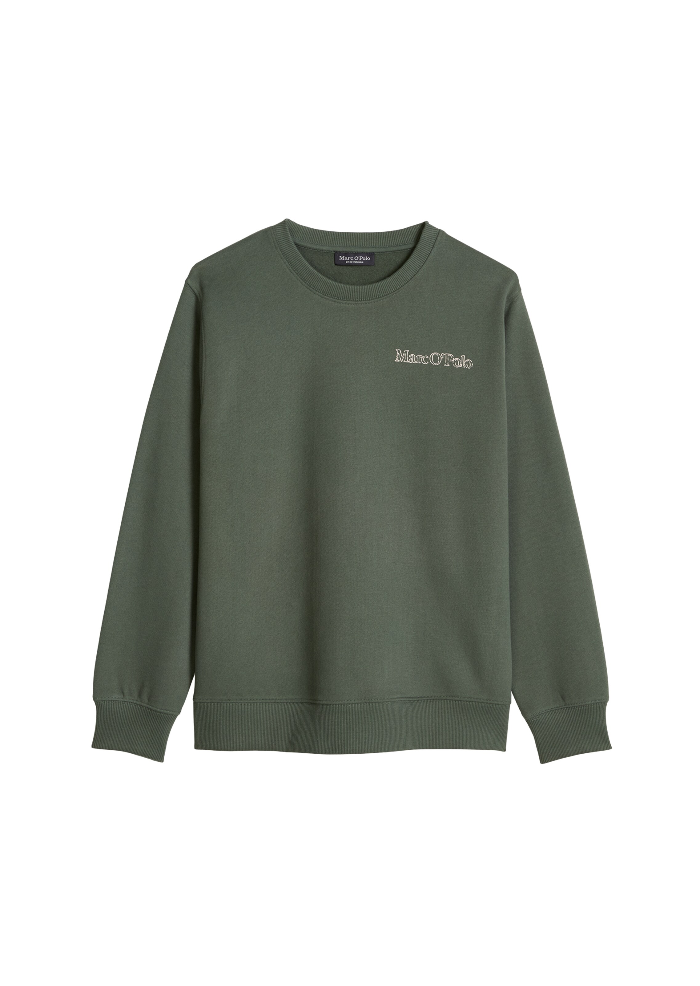 Marc O'Polo Sweatshirt in Green: front