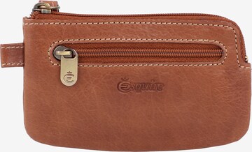 Esquire Key Ring 'Denver' in Brown: front