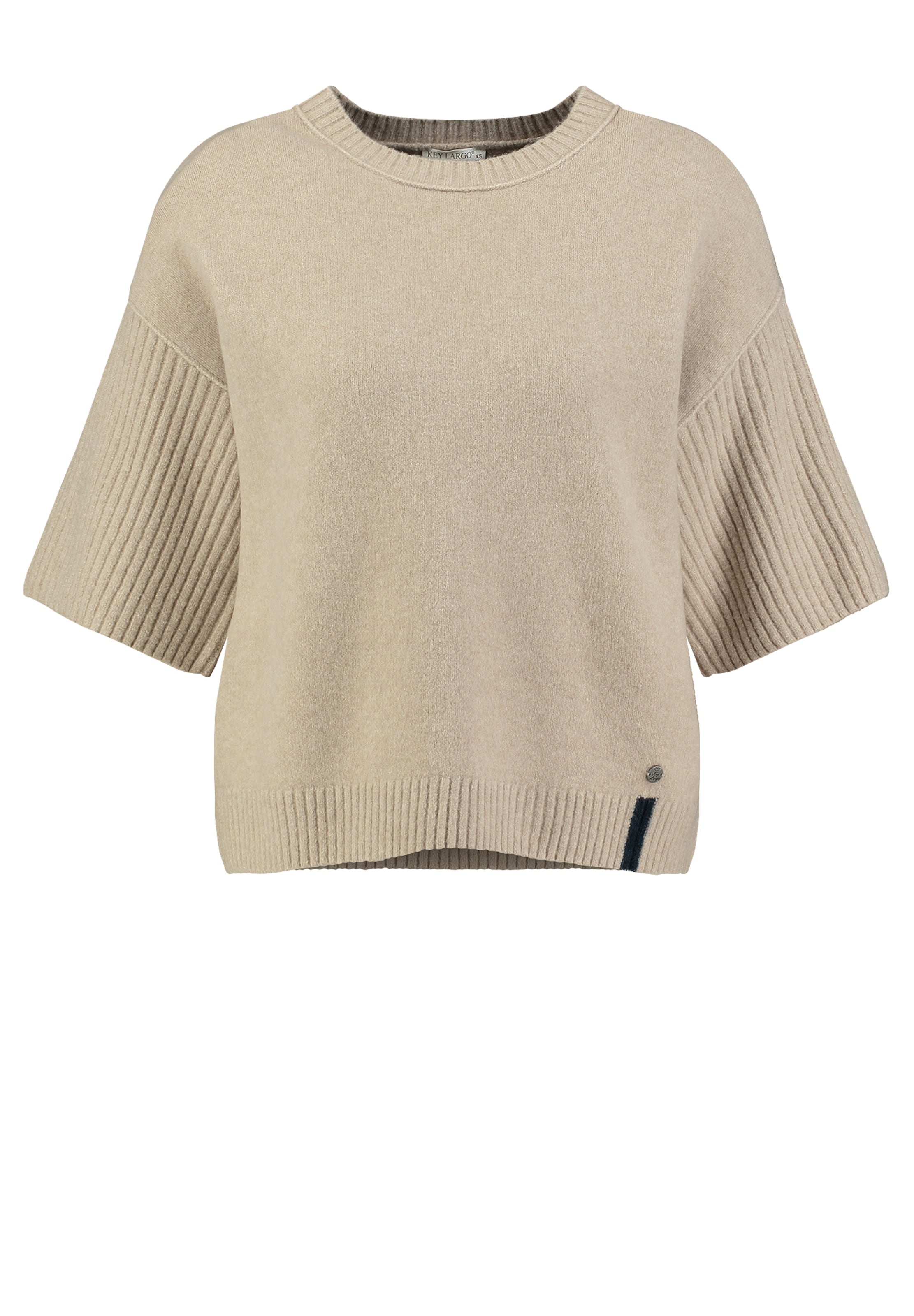 Key Largo - Pullover 'Emma' em bege: frente