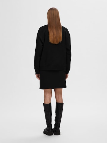 SELECTED FEMME Sweatshirt in Zwart