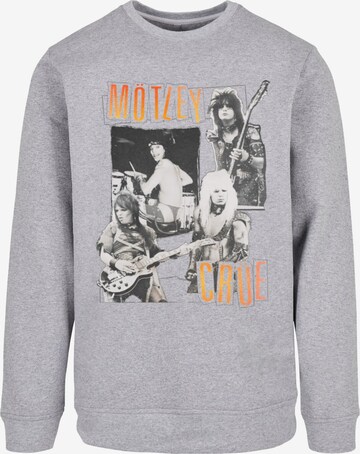 Merchcode Sweatshirt 'Motley Crue - Vintage Punk' in Grey: front