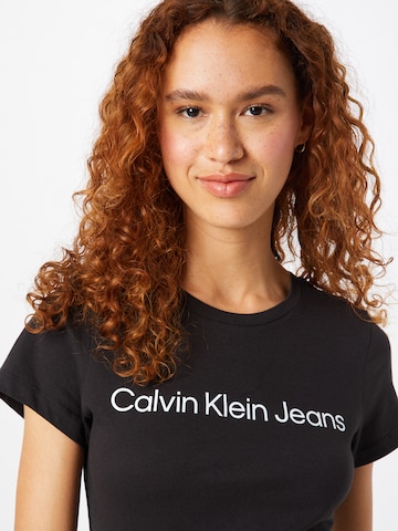 Calvin Klein Jeans Póló - fekete