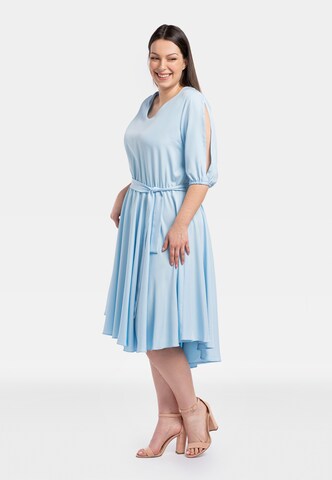 Robe de cocktail 'OLIWIA' Karko en bleu